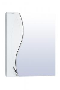 Зеркальный шкаф Alavann Жизель 60 Белый без светильника