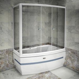 Шторка для ванны Радомир Аризона 170x160